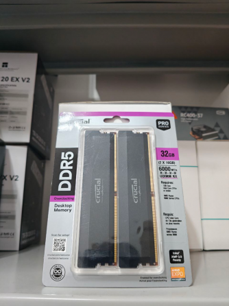 Оперативная память DDR5 Crucial Pro Series 32GB (kit 2x16GB) 6000MHz CL36 Донецк