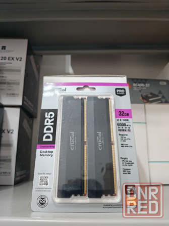 Оперативная память DDR5 Crucial Pro Series 32GB (kit 2x16GB) 6000MHz CL36 Донецк - изображение 1