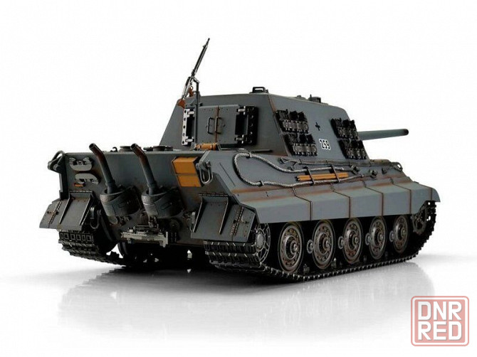 Радиоуправляемый танк torro Jagdtiger, башня henschel 1/16 откат ствола (для ик боя) V3.0 2.4g rtg Донецк - изображение 2