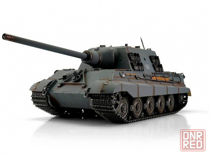 Радиоуправляемый танк torro Jagdtiger, башня henschel 1/16 откат ствола (для ик боя) V3.0 2.4g rtg Донецк - изображение 1