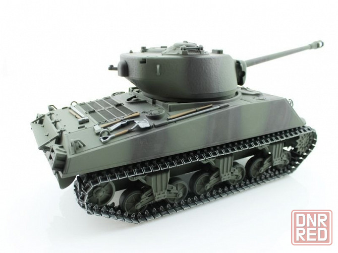 радиоуправляемый rtr танк torro sherman m4A3 76mm 1/16 ик-пушка V3.0 2.4Gg Донецк - изображение 3