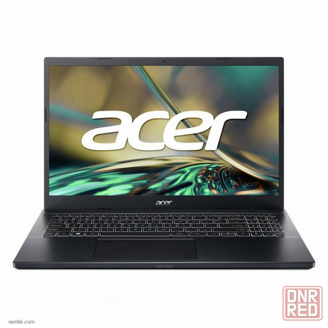 Игровой ноутбук 15.6" ips fhd acer aspire a715-76g-54nx black (core i5 12450h/8gb/512gb ssd/gtx1650 4gb/noos) ((nh. qmeem.001)) | Гарантия Макеевка - изображение 1