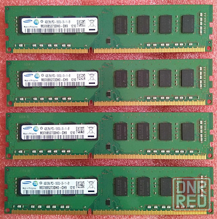DDR3 16Gb 1333MHz для Socket 775 и выше - DDR3 4+4+4+4Gb - Обмен на 80шт нерабочей-ненужной озу - Донецк - изображение 1