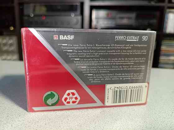 Запечатанные аудиокассеты Basf-Ferro Extra I-90. Донецк
