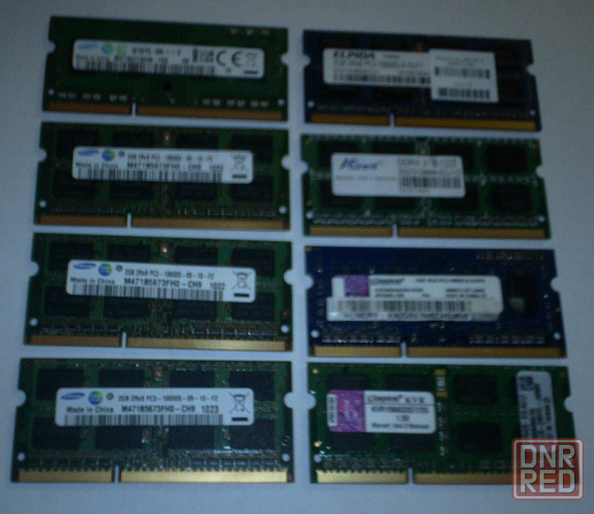 Память на ноутбуки и пк ddr2,ddr3 Донецк - изображение 1