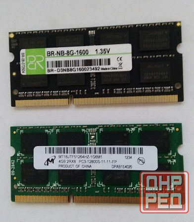 Память на ноутбуки и пк ddr2,ddr3 Донецк - изображение 2