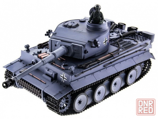 Радиоуправляемый танк heng long tiger i upgrade V7.0 2.4G 1/16 rtr Донецк - изображение 1