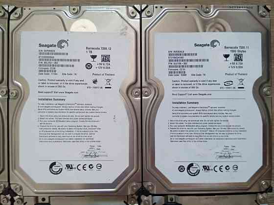 HDD 3.5" SATA - обмен на нерабочие видеокарты, нерабочие HDD 3.5" или нерабочие или ненужные вам озу Донецк