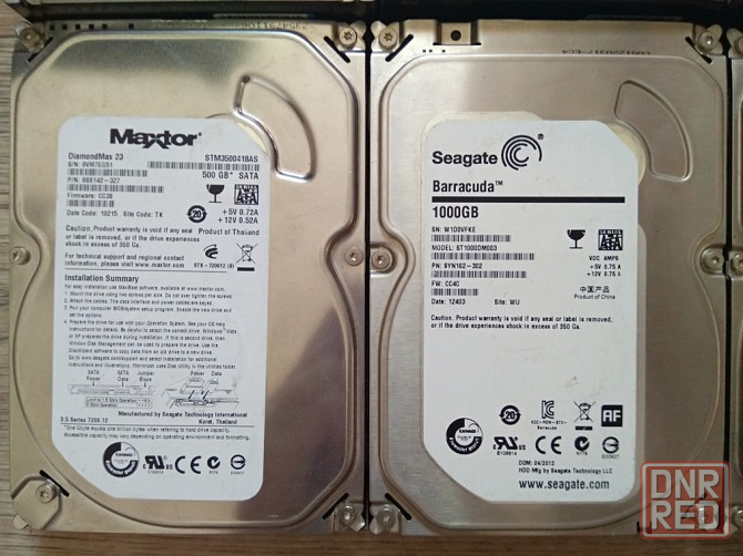 HDD 3.5" SATA - обмен на нерабочие видеокарты, нерабочие HDD 3.5" или нерабочие или ненужные вам озу Донецк - изображение 4