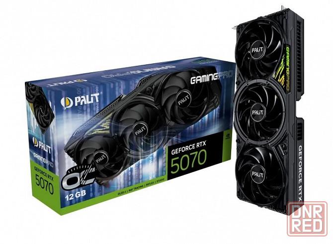 Видеокарта NVIDIA GeForce RTX 5070 (16GB GDDR7) Palit Gaming Pro Донецк - изображение 1