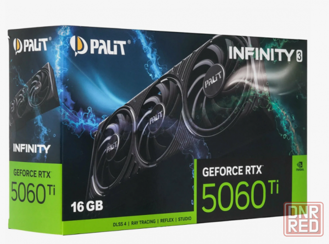 Видеокарта NVIDIA GeForce RTX 5060 Ti (16GB GDDR7) Palit Infinity 3 Донецк - изображение 1