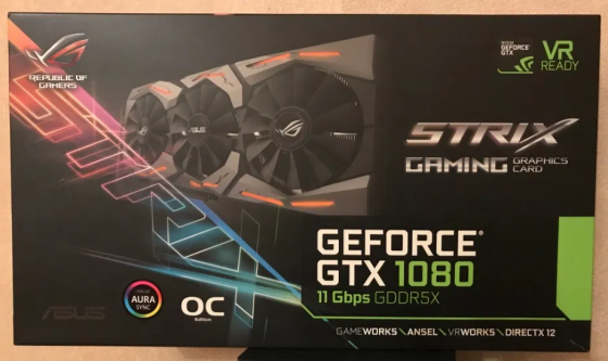 Видеокарта Asus ROG Strix 1080 OC Донецк