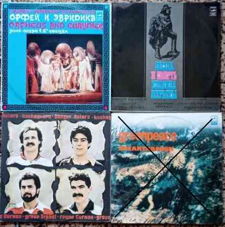 Пластинки виниловые. Комплекты из двух пластинок (2LP). Донецк