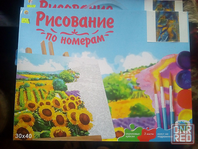 Рисование по номерам (набор для детского творчества) Макеевка - изображение 1