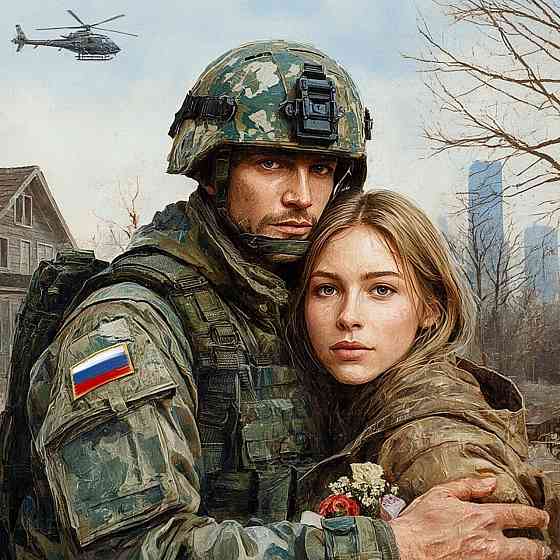 Патриотический образ в отрисовке Шахтерск