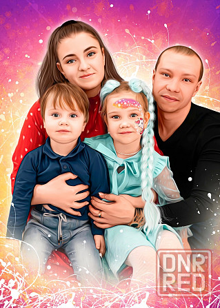 Dream Art стиль в отрисовке Шахтерск - изображение 3