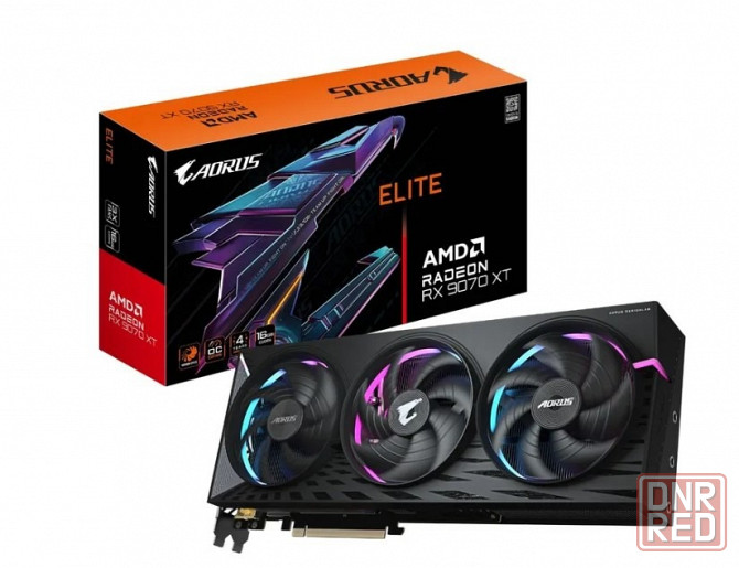 Видеокарта AMD Radeon RX 9070 XT (16GB GDDR6) Gigabyte Aorus Elite Донецк - изображение 1