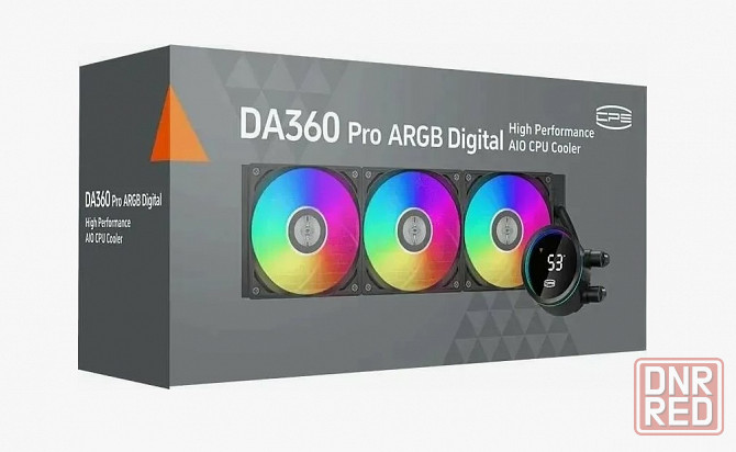 Система охлаждения PCCooler DA360 PRO ARGB Digital BK Донецк - изображение 1