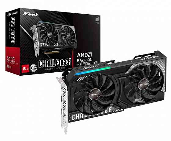 Видеокарта AMD Radeon RX 9060 XT (16GB GDDR6) ASRock Challenger Донецк