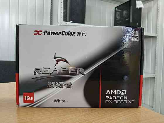 Видеокарта AMD Radeon RX 9060 XT (16GB GDDR6) Powercolor Reaper White Донецк