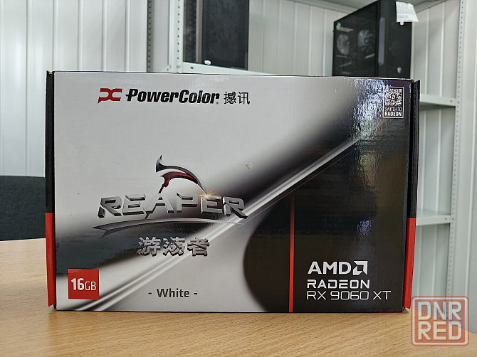 Видеокарта AMD Radeon RX 9060 XT (16GB GDDR6) Powercolor Reaper White Донецк - изображение 1