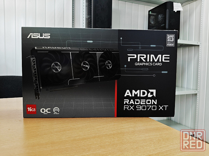Видеокарта AMD Radeon RX 9070 XT (16GB GDDR6) ASUS Prime Донецк - изображение 1