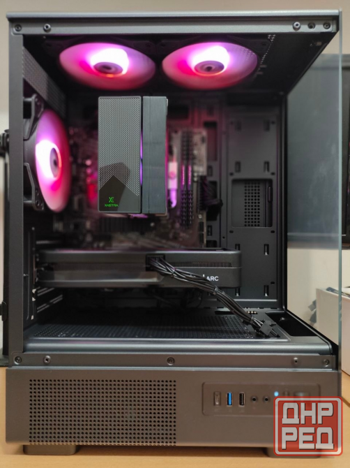 Игровой пк Ryzen 5500 + ARC B570 Донецк - изображение 2
