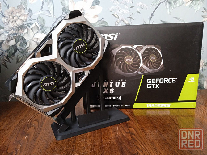 Продаю видеокарту MSI GTX 1660 SUPER VENTUS 6GB. Луганск - изображение 1