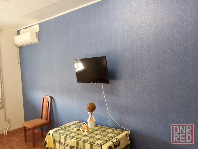 сдам 3х комн квартиру в кировском р-не, микр. голубые, евро, мебель. техника Донецк - изображение 5