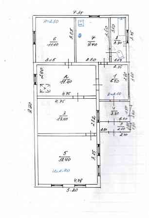 Продается дом газ летняя кухня 42м.кв. гараж 6 соток земли Макеевка