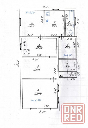 Продается дом газ летняя кухня 42м.кв. гараж 6 соток земли Макеевка - изображение 5