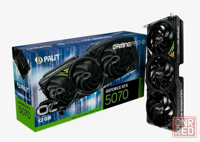 Видеокарта NVIDIA GeForce RTX 5070 (12GB GDDR7) Palit Gaming Pro-S Донецк - изображение 1