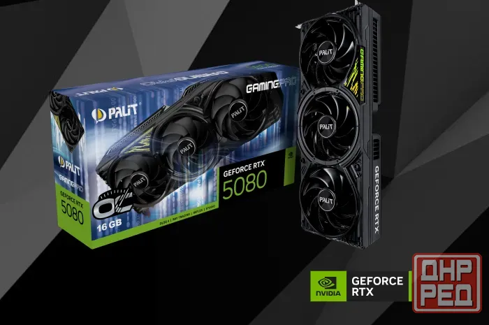 Видеокарта NVIDIA GeForce RTX 5080 (16GB GDDR7) Palit GamingPro V1 Донецк - изображение 1