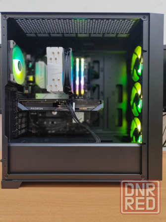 Игровой компьютер Ryzen 7500F + RX 9060 XT 16GB Донецк - изображение 2