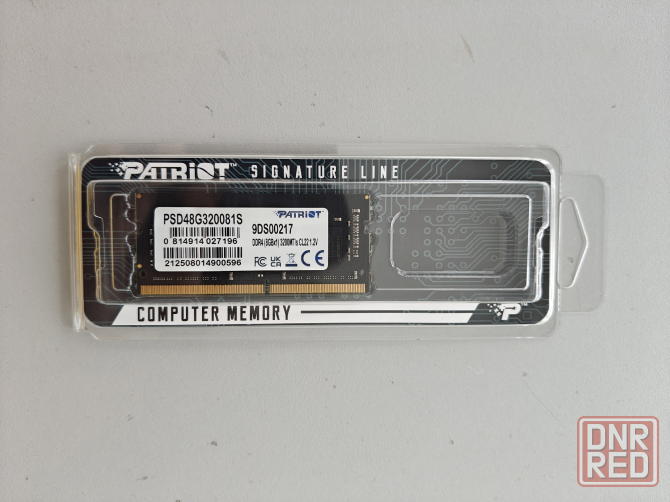Оперативная память sodimm DDR4 Patriot Signature Line 8GB 3200MHz Донецк - изображение 1