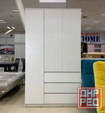 Новый распашной шкаф 1.2м Донецк - изображение 1