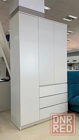 Новый распашной шкаф 1.2м Донецк - изображение 2