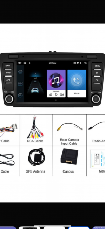 Магнитола на Android Skoda Octavia a5 4/64 Г6, новая. Донецк