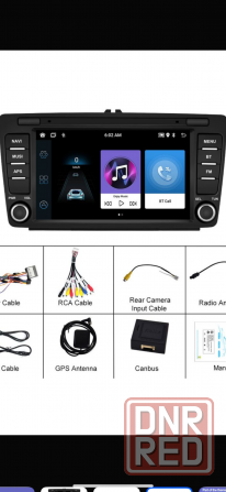 Магнитола на Android Skoda Octavia a5 4/64 Г6, новая. Донецк - изображение 2