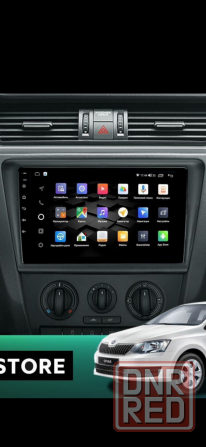 Магнитола на Android Skoda rapid 2+32, 4/64, 6/64 Г6, новая. Донецк - изображение 4