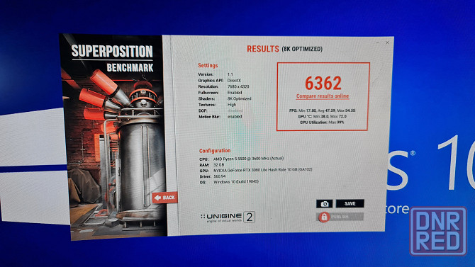 Мощный игровой компьютер RTX3080 Донецк - изображение 8