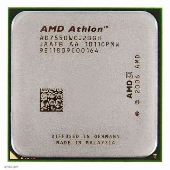 Процессор amd athlon x2 dual-core 7550 am2+, 2 x 2500 мгц б/у купить в днр | Гарантия Макеевка