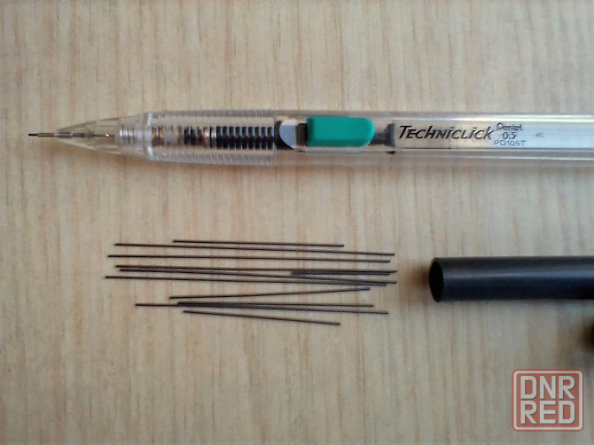 Карандаш pentel techniclick 0.5 стержни, ластик-резинка. япония Донецк - изображение 2