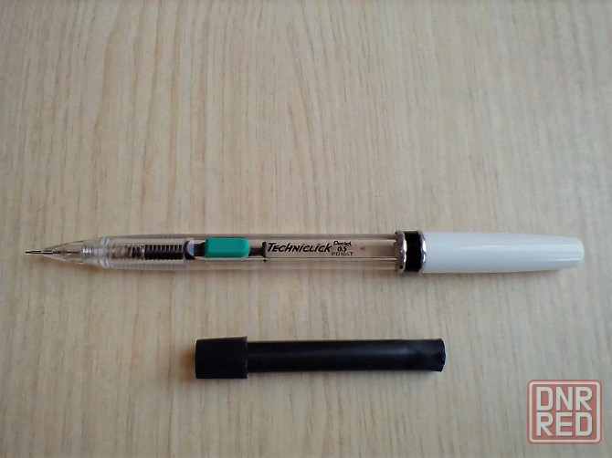 Карандаш pentel techniclick 0.5 стержни, ластик-резинка. япония Донецк - изображение 5