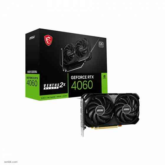 видеокарта msi geforce rtx 4060 ventus 2x black 8g oc в макеевке днр Макеевка