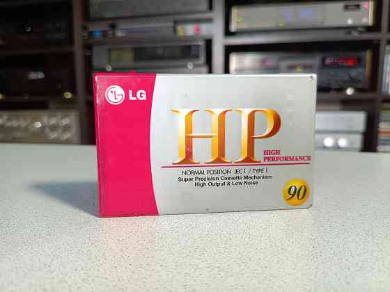 Запечатанная аудиокассета LG-HP90 Донецк