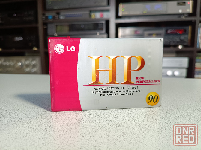 Запечатанная аудиокассета LG-HP90 Донецк - изображение 1