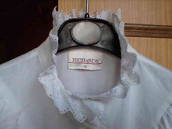 Женская блуза блузка белая Richards Великобритания. Донецк