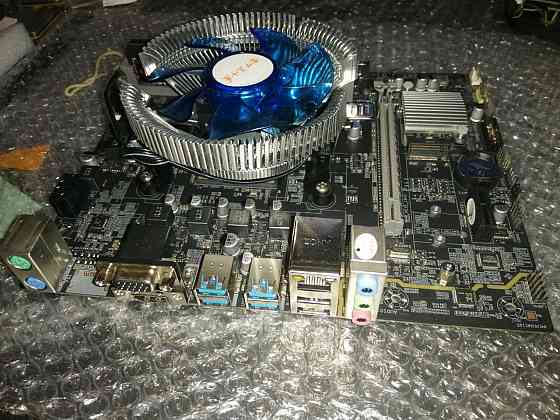 Новый комплект Ryzen R5 1600 + плата AM4 с 16Гб DDR4 Горловка
