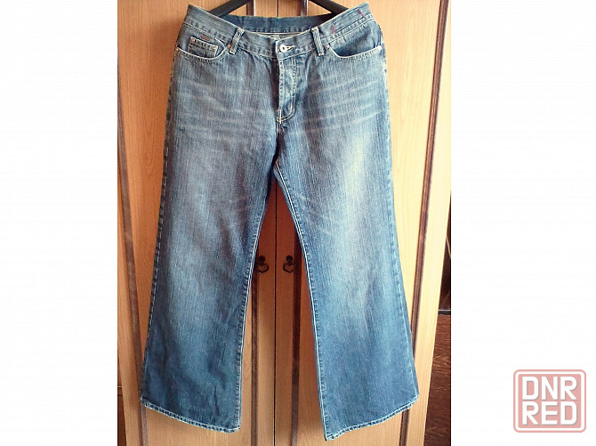 Мужские джинсы Run Lee на пуговицах. W34/L30. 100% cotton Донецк - изображение 5